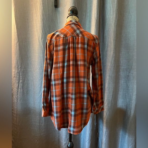 Prana flannel top - Picture 2 of 11